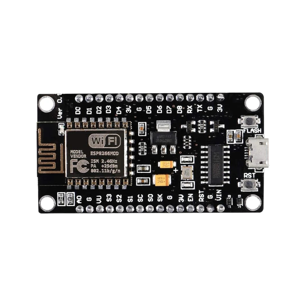 ESP8266 Serial Wireless Module CH340 NodeMcu ESP-12E V3 Lua WiFi Internet of Things New Version Development Board Compatible with Arduino IDE/MicroPython