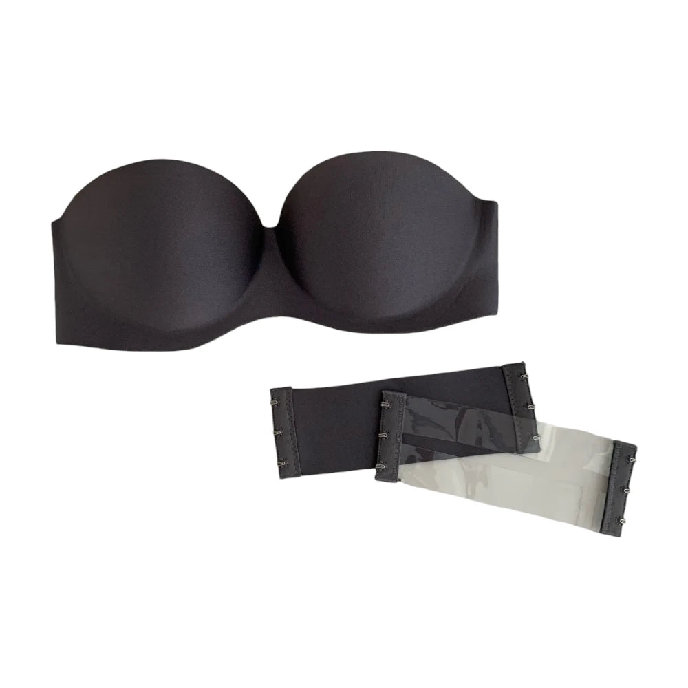 Push Up Bra Strapless Bras for Women Convertible Underwear , ladies strapless bra plunge seamless