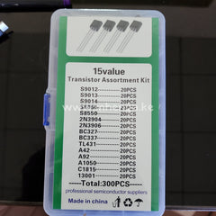 15 Value Transistor Assortment Kit