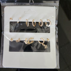 Earring set loop stud