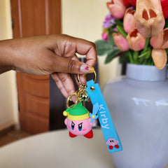 Kirby keychain 3D keyholder