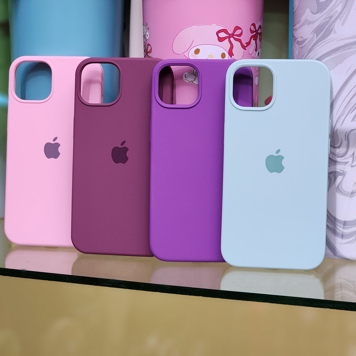 IPhone 13 silicone case phone cover open camera