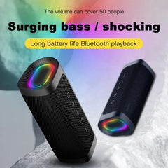 Bluetooth Speaker EBS-607 gaming Speaker Waterproof IPX6 Portable Music RGB light speaker