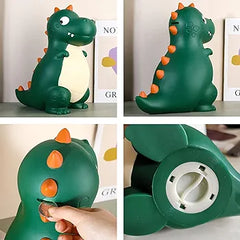 Dinosaur Piggy Bank, Briuhap Plastic Shatterproof Money Coin Bank, Cute Kids Piggy Bank for Boys Girls, Great Gifts for Birthday, Christmas, Baby Shower