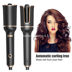 Automatic Hair Curling Iron With Ceramic Ionic Barrel Smart Anti-Stuck Auto Rotating Wand
