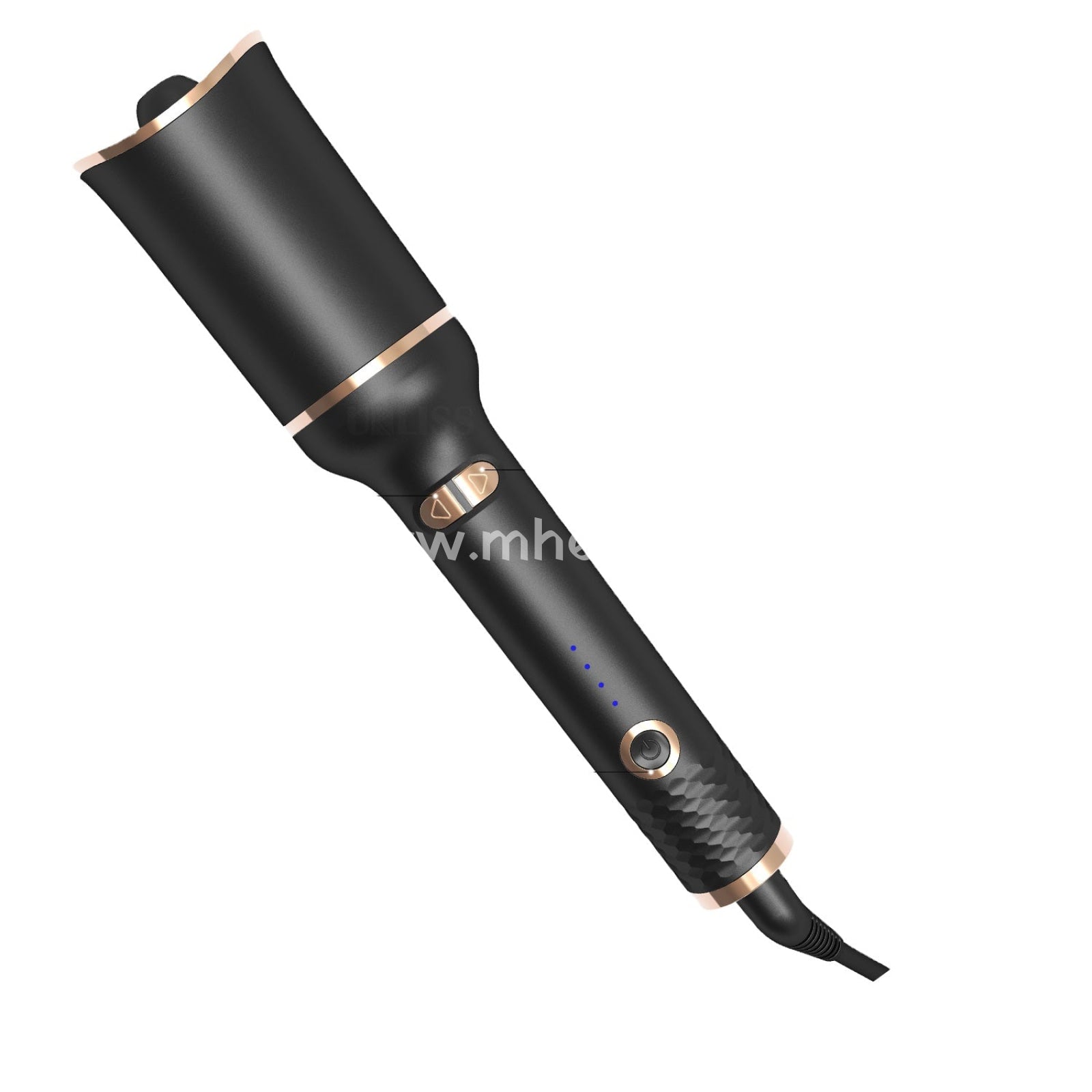 Automatic Hair Curling Iron With Ceramic Ionic Barrel Smart Anti-Stuck Auto Rotating Wand