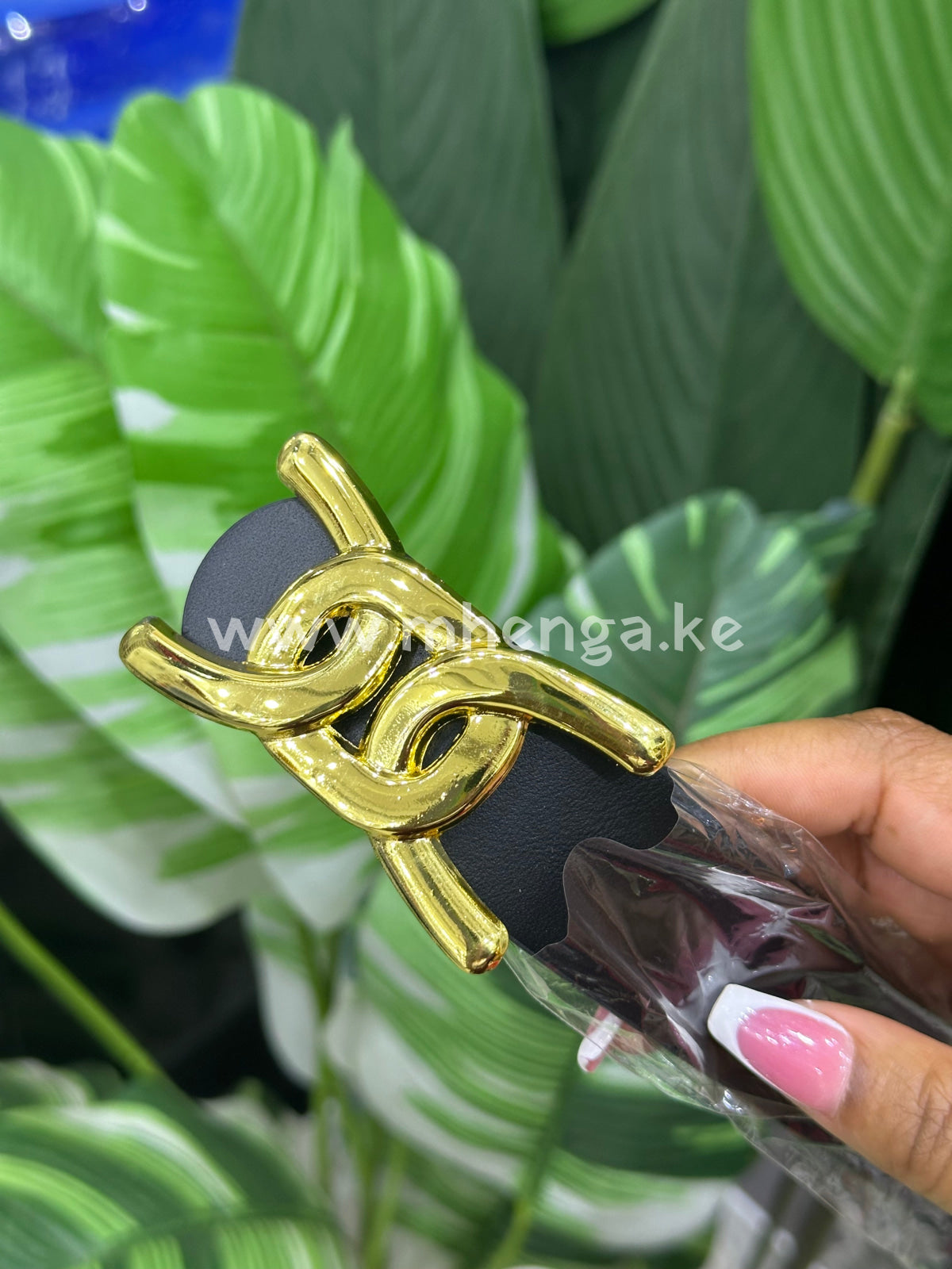 Belt Buckle Shiny Gold