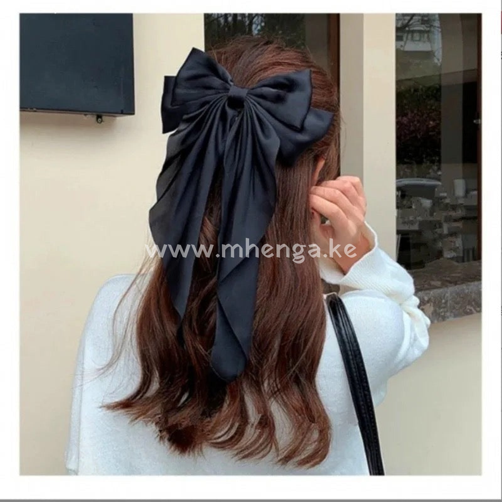 Bow Silk Satin Bow Hair Clip