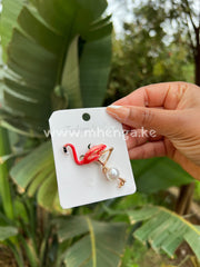 Brooch Flamingo