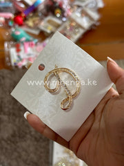 Brooch Letter D