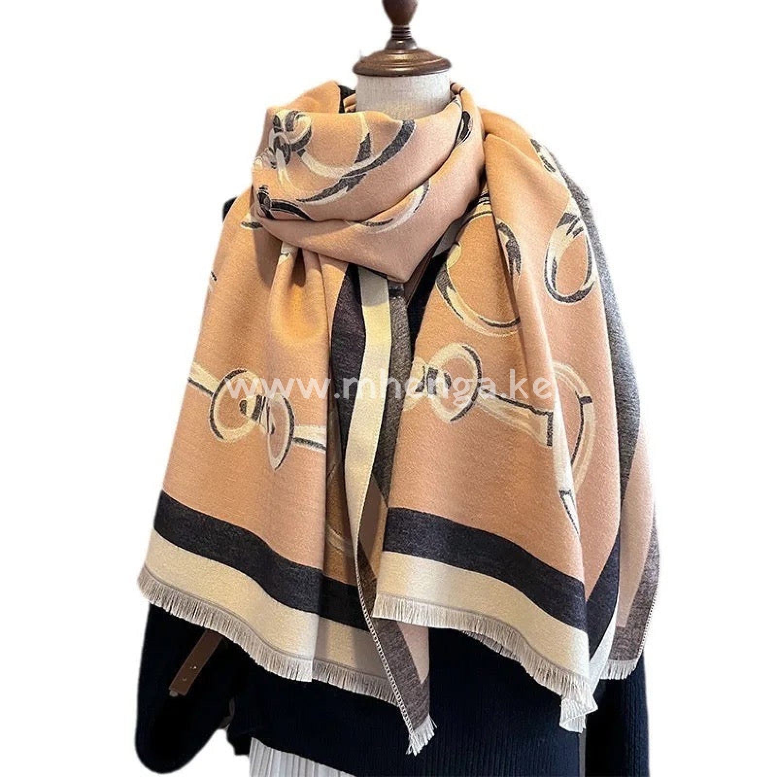 Cashmere Scarfs Beige Nude