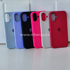 Compatible With Iphone 16 Case 6.1’’ Slim Liquid Silicone 3 Layers Full Covered Soft Gel Rubber