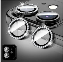 Diamond Camera Lens Protector For Iphone 11 Sparkling Cover Film Stickers Tempered Glass Screen