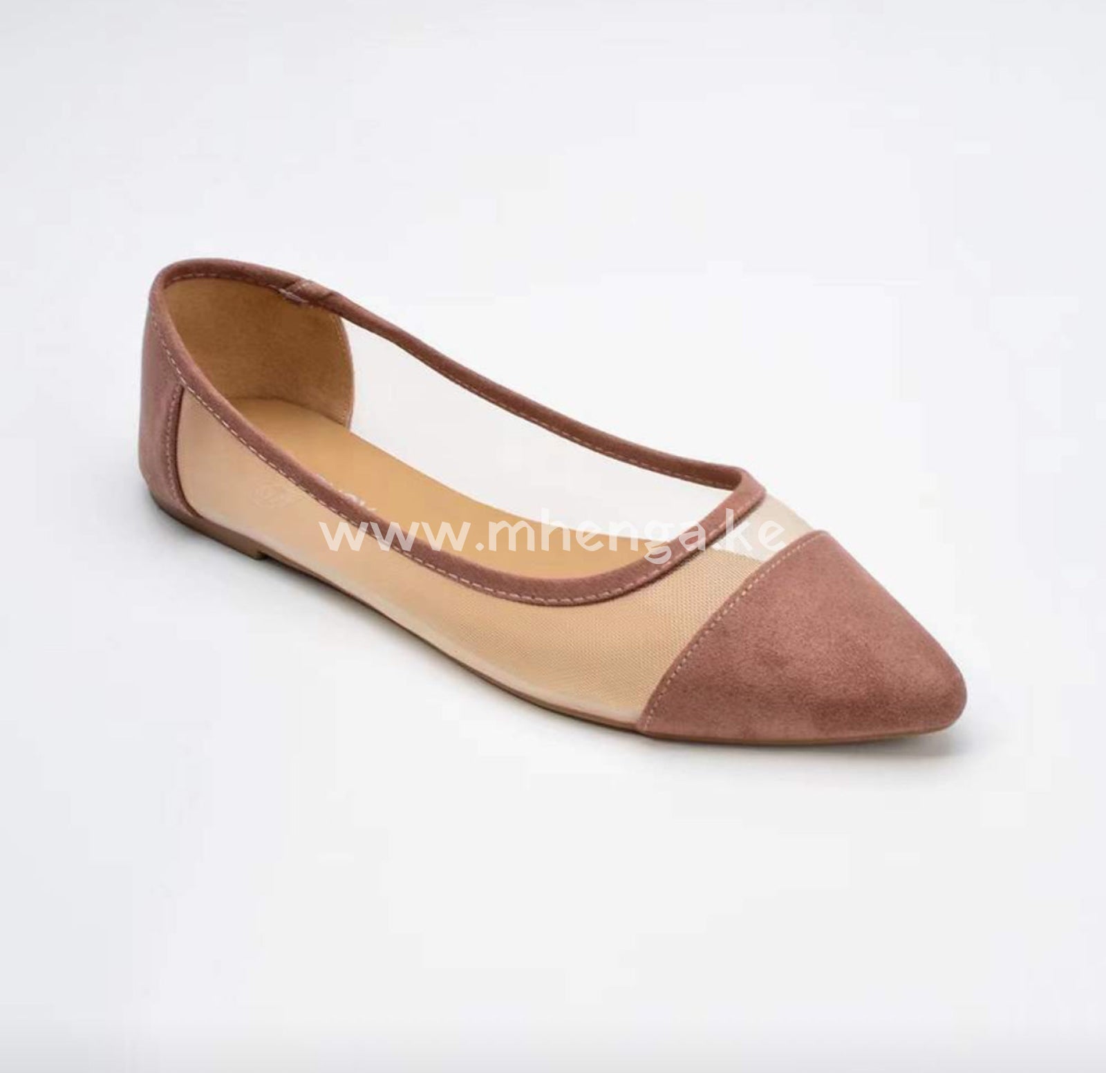 Flats Shoes Mesh Pointed Toe