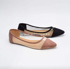 Flats Shoes Mesh Pointed Toe