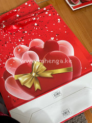 Gift Bag Large Valentines Day Love Heart