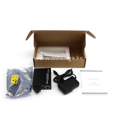 Gigabit Ethernet Media Converter Single Mode Dual Sc Fiber 1000Base-Lx To 10/100/1000Base-Tx Up