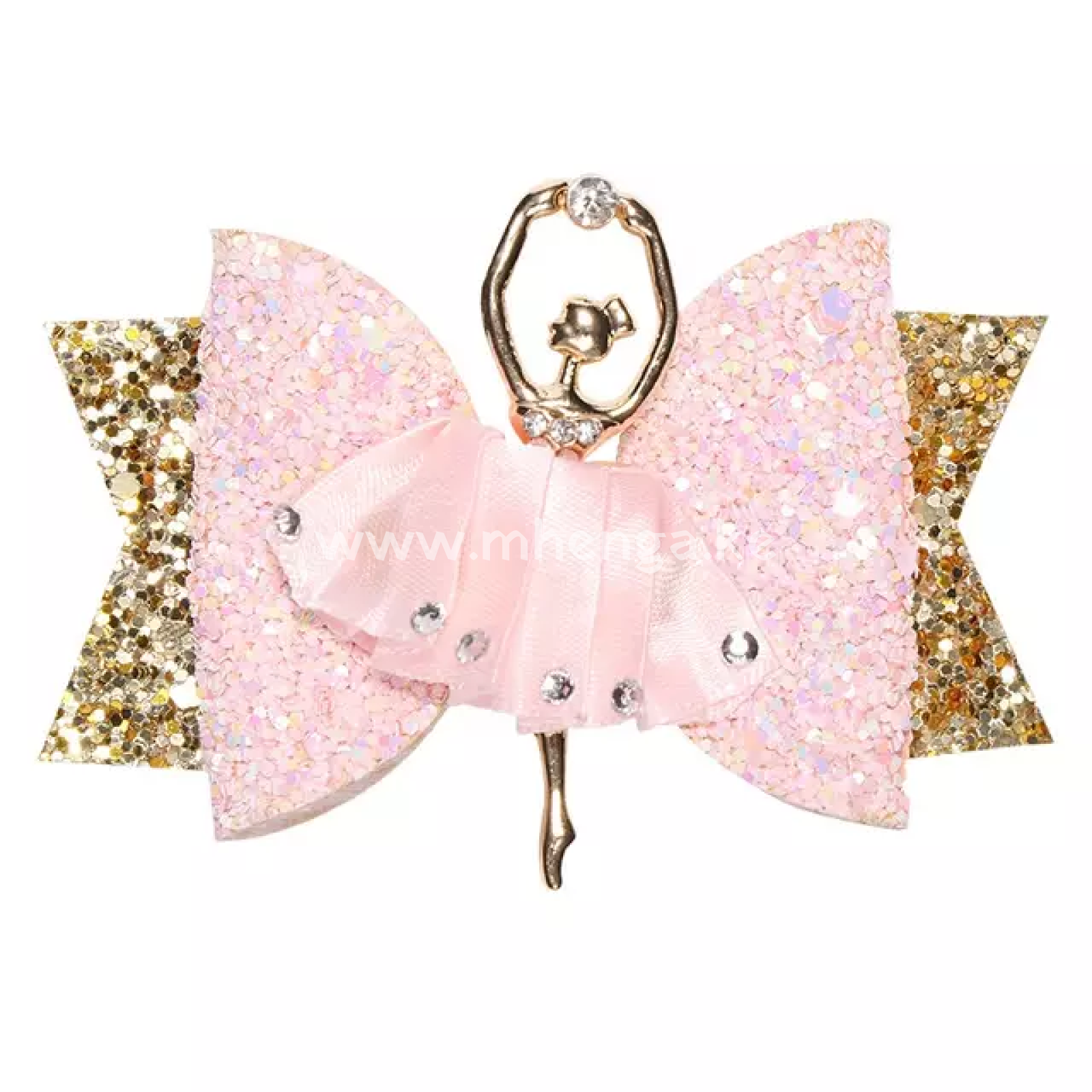 Hair Clip Glitter Ballet Girl Pin Kids