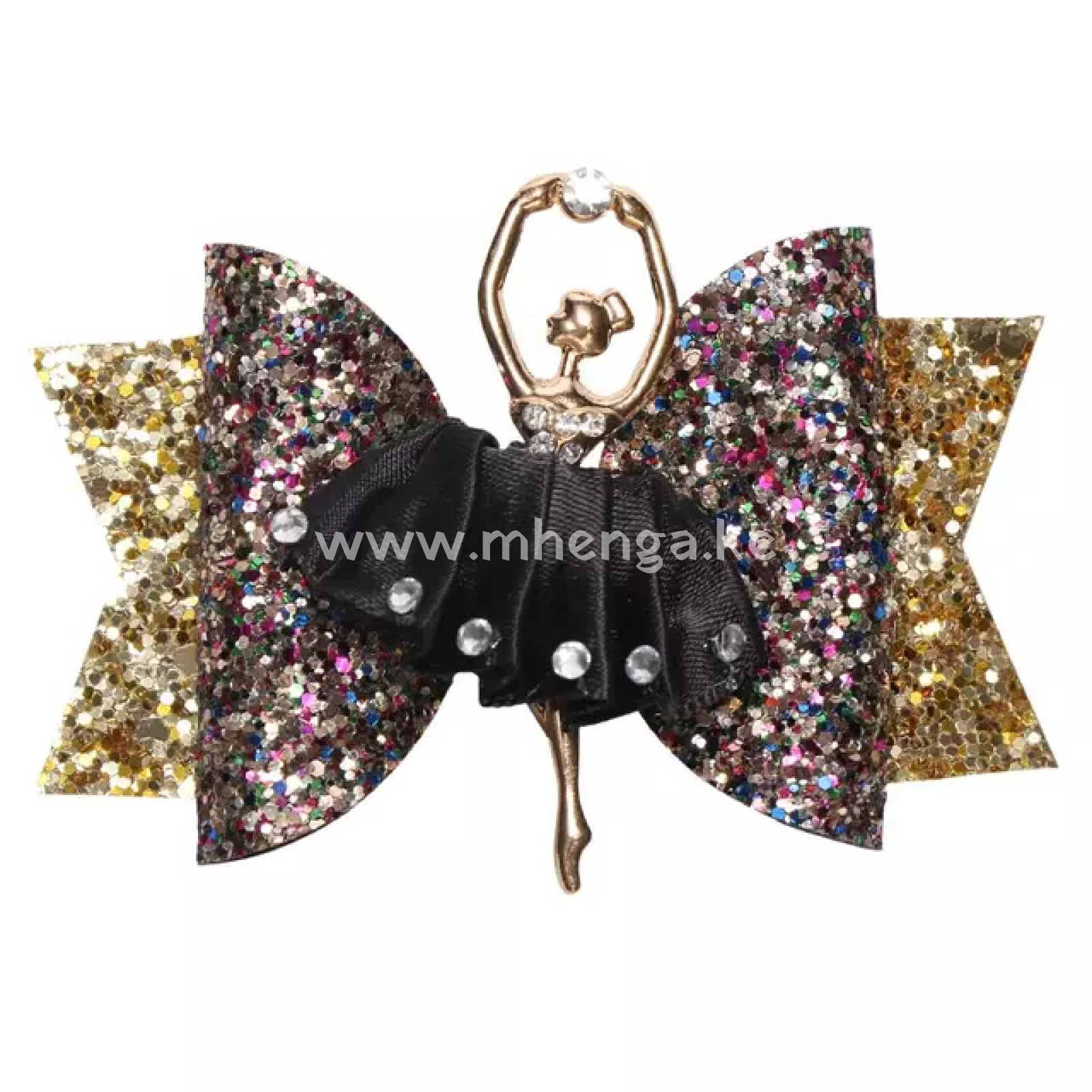 Hair Clip Glitter Ballet Girl Pin Kids