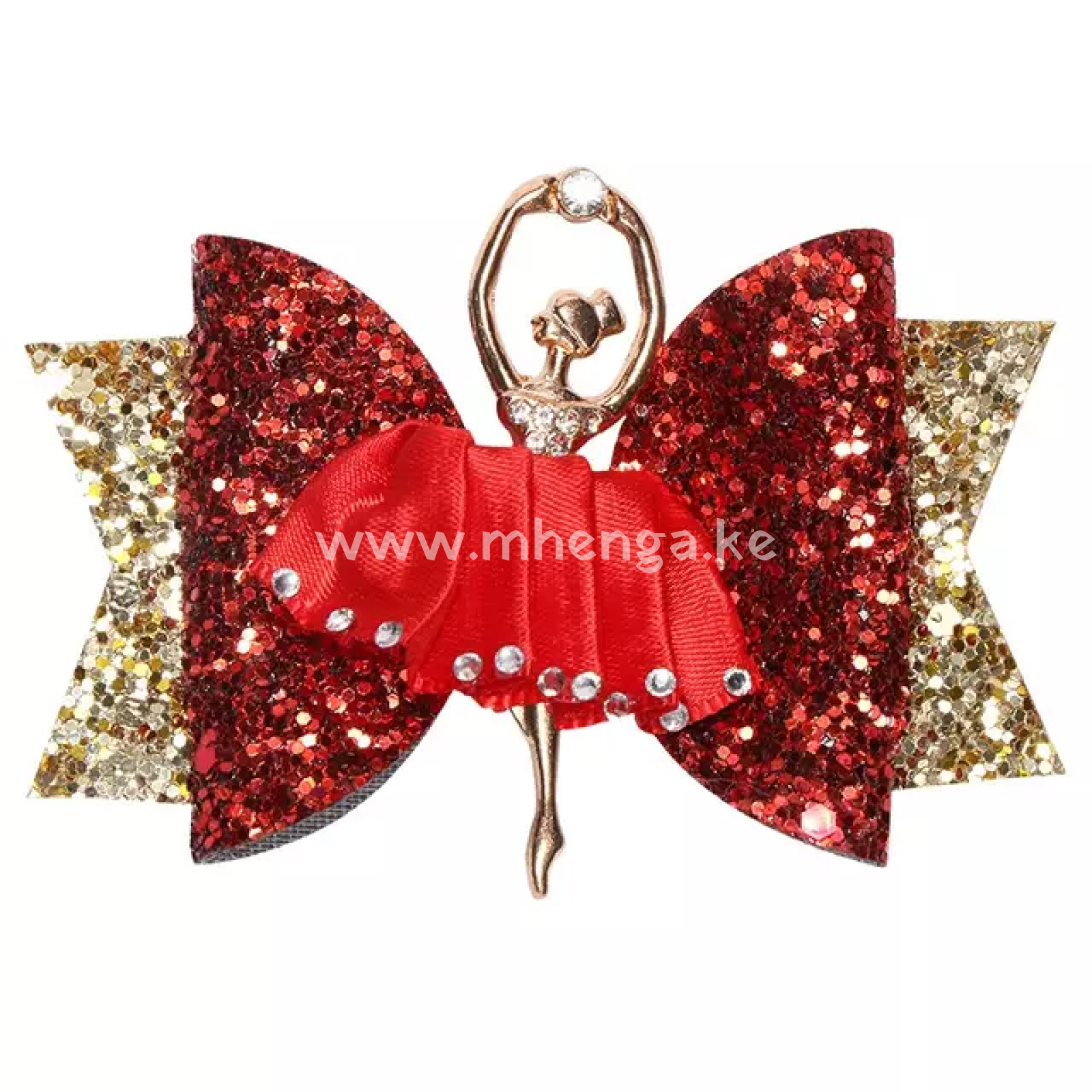 Hair Clip Glitter Ballet Girl Pin Kids
