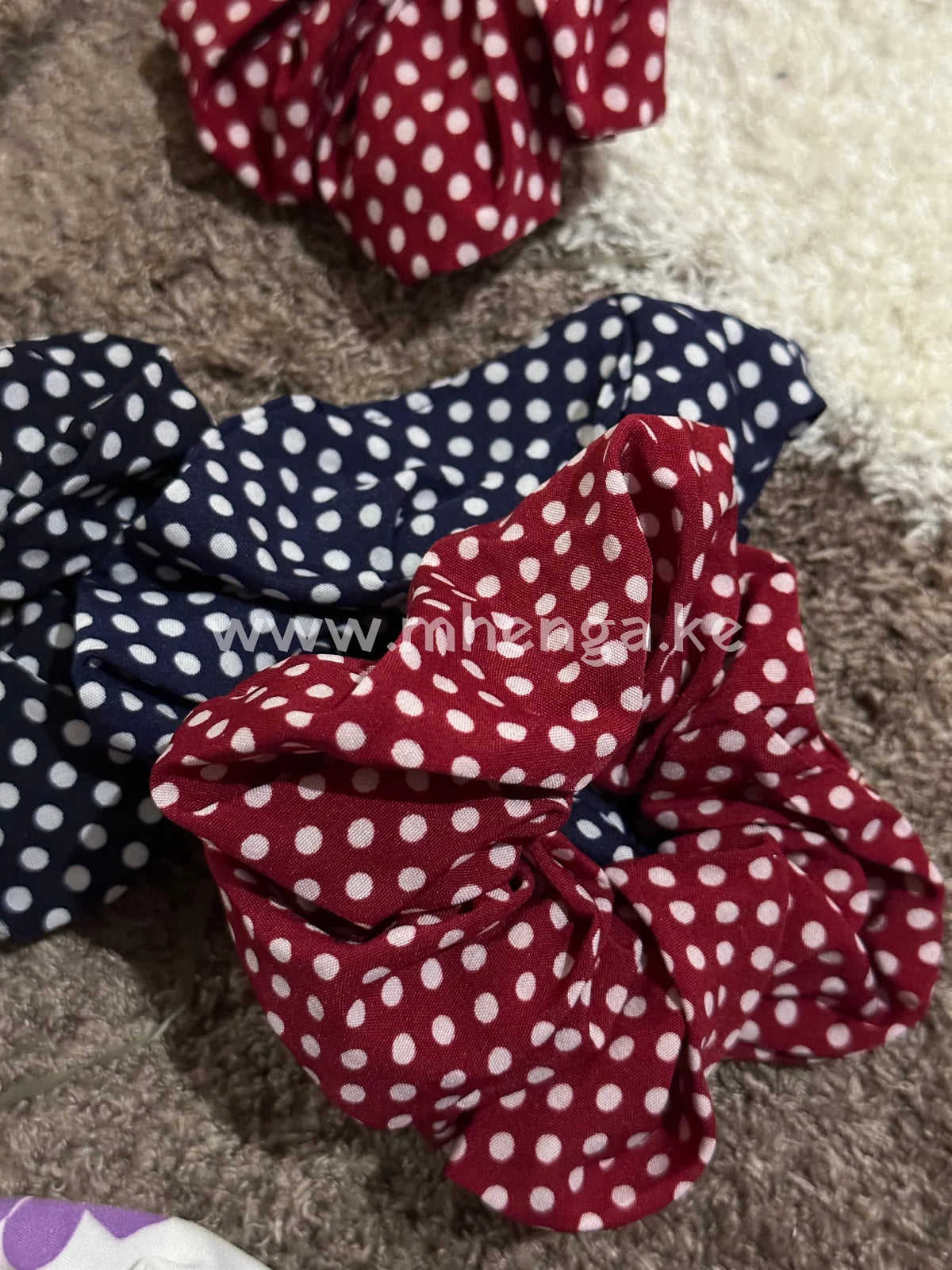 Hairband Scrunchies Polka Dot Dotted