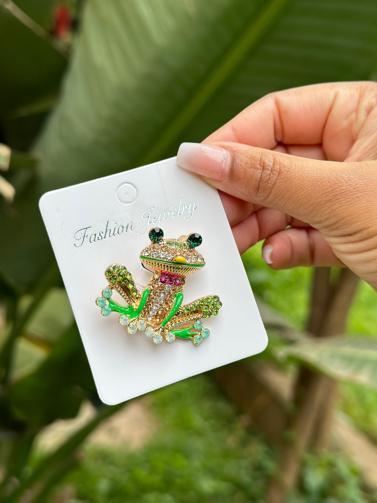 Brooch Frog brooche