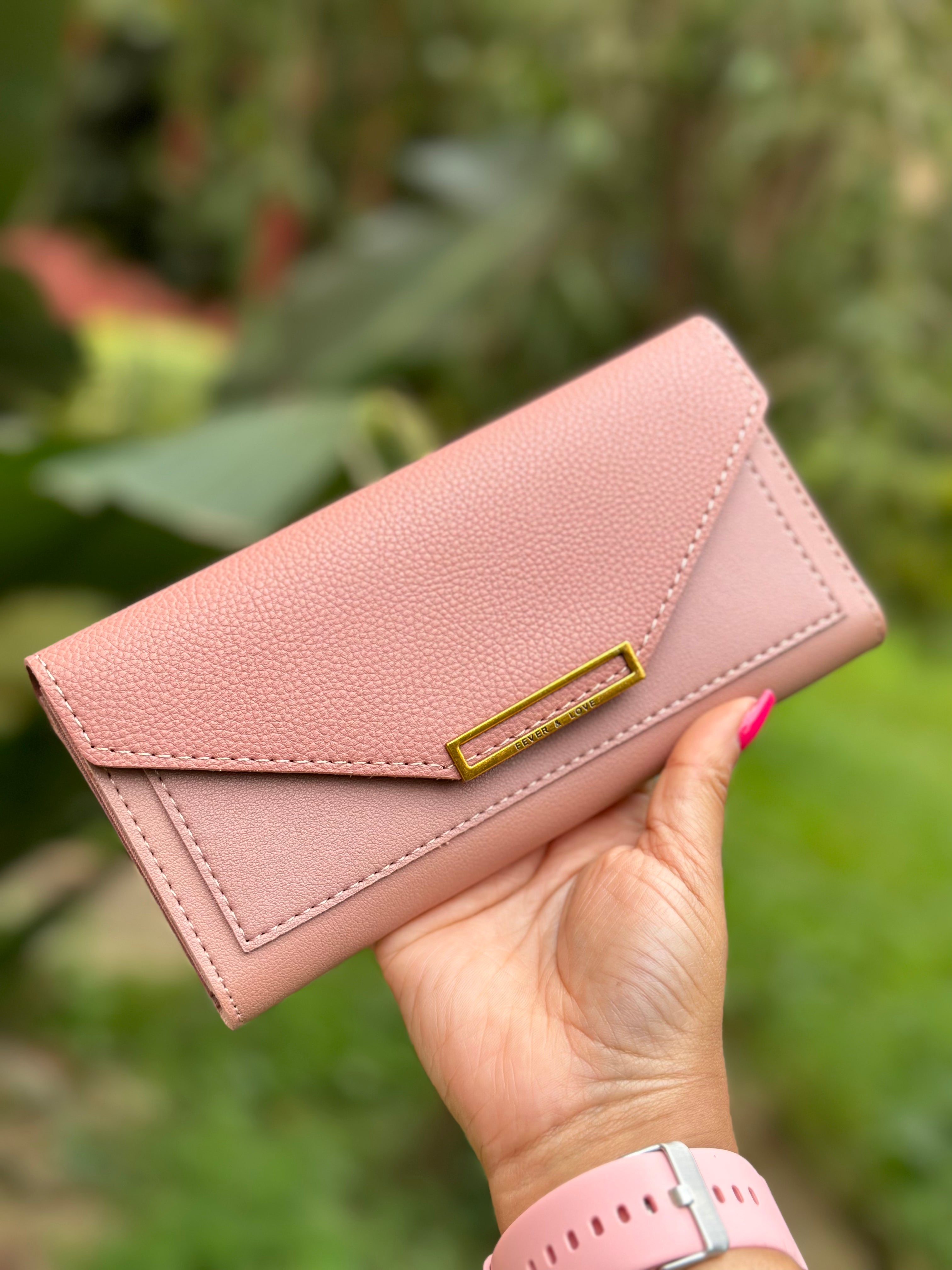 Wallet fever & love rectangle buckle