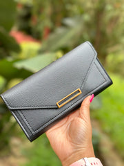 Wallet fever & love rectangle buckle