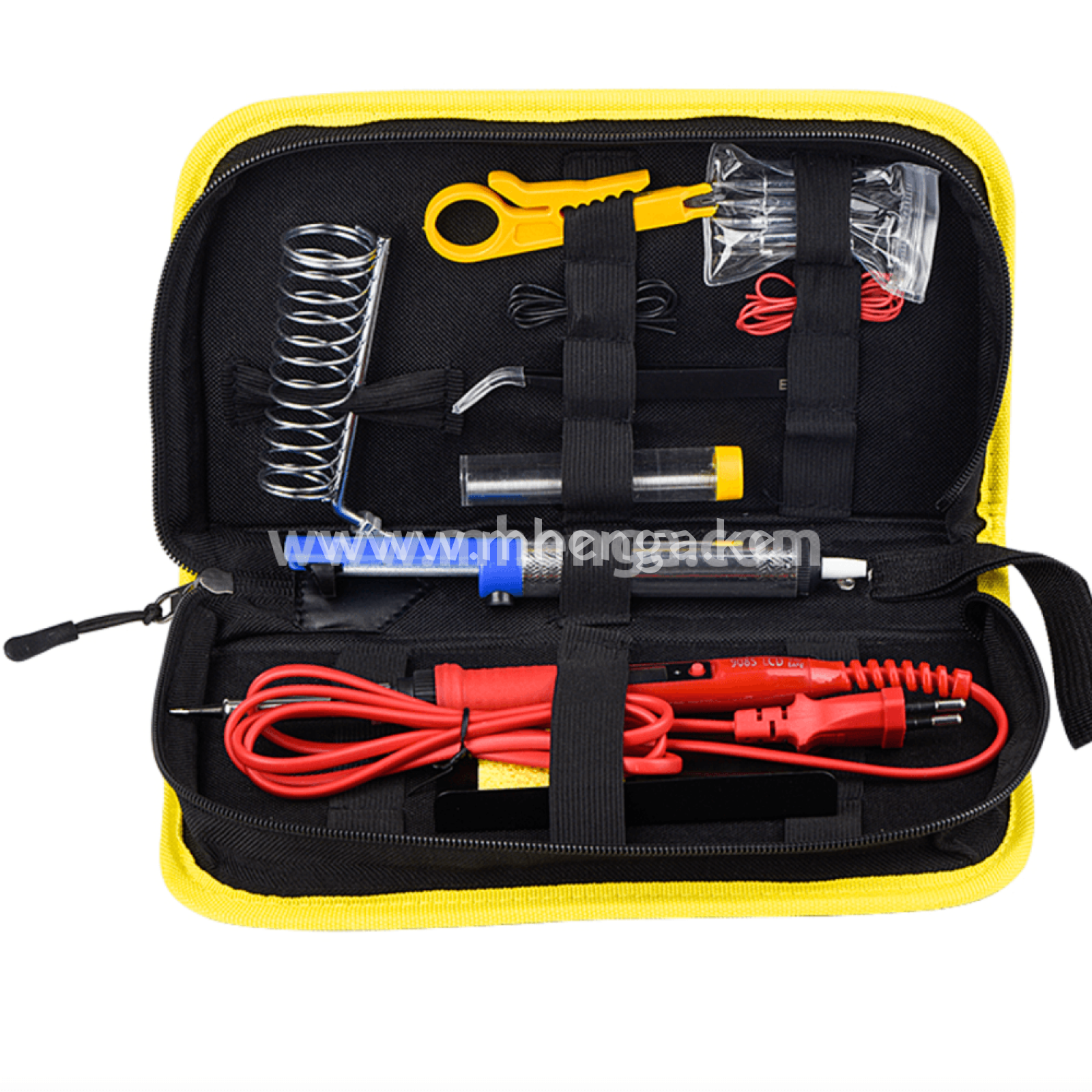 Jcd 908S Electric Soldering Iron Kit Digital Display Welding Rework Soldering Station Stand Tips