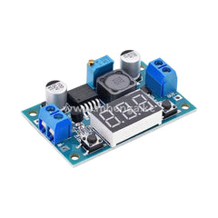 Lm2596 Dc To Voltage Regulator 4-40V 1.5-35V Buck Converter With Led Display