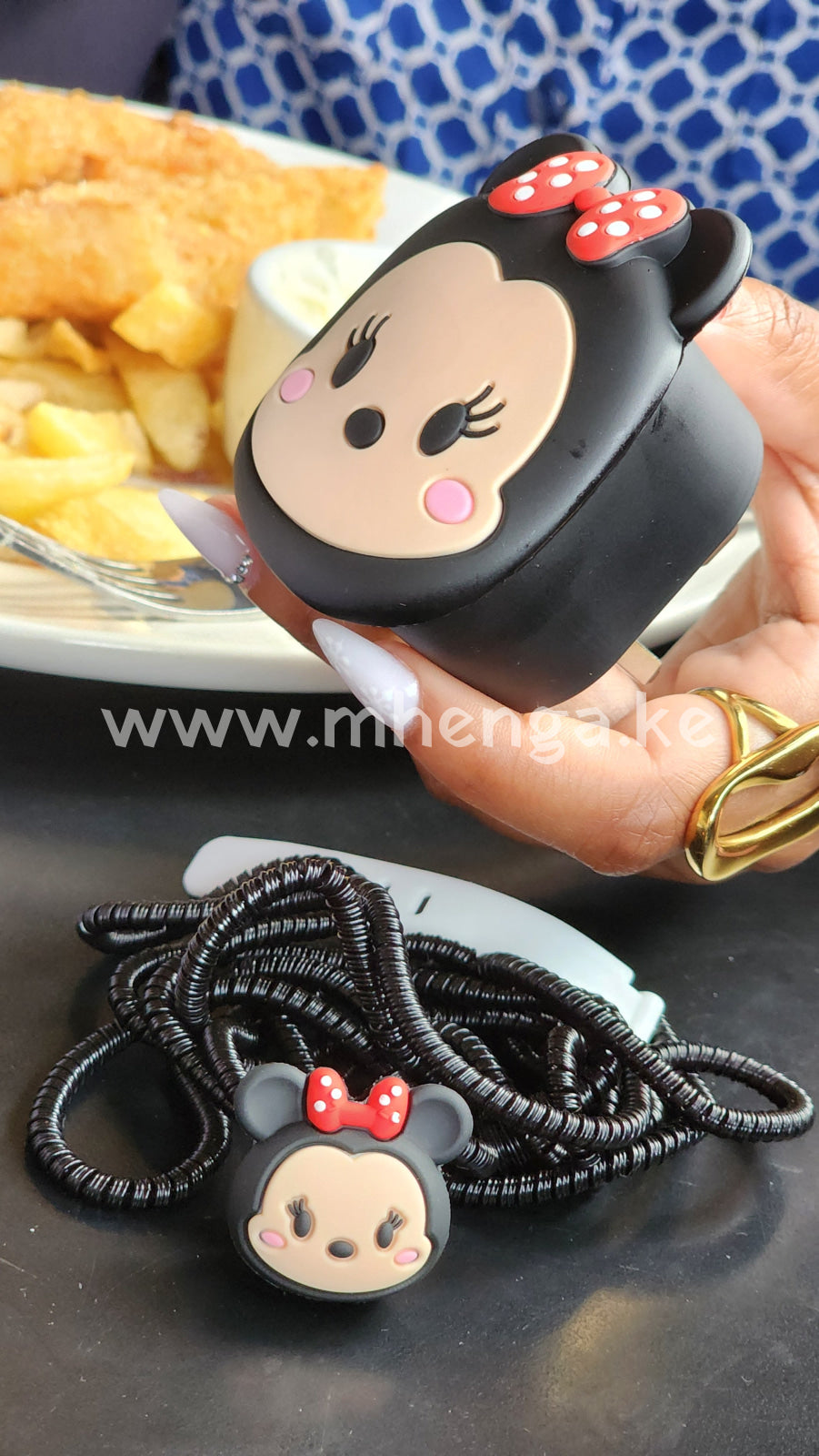 Micky Mouse Fancy Cute Charger Protector