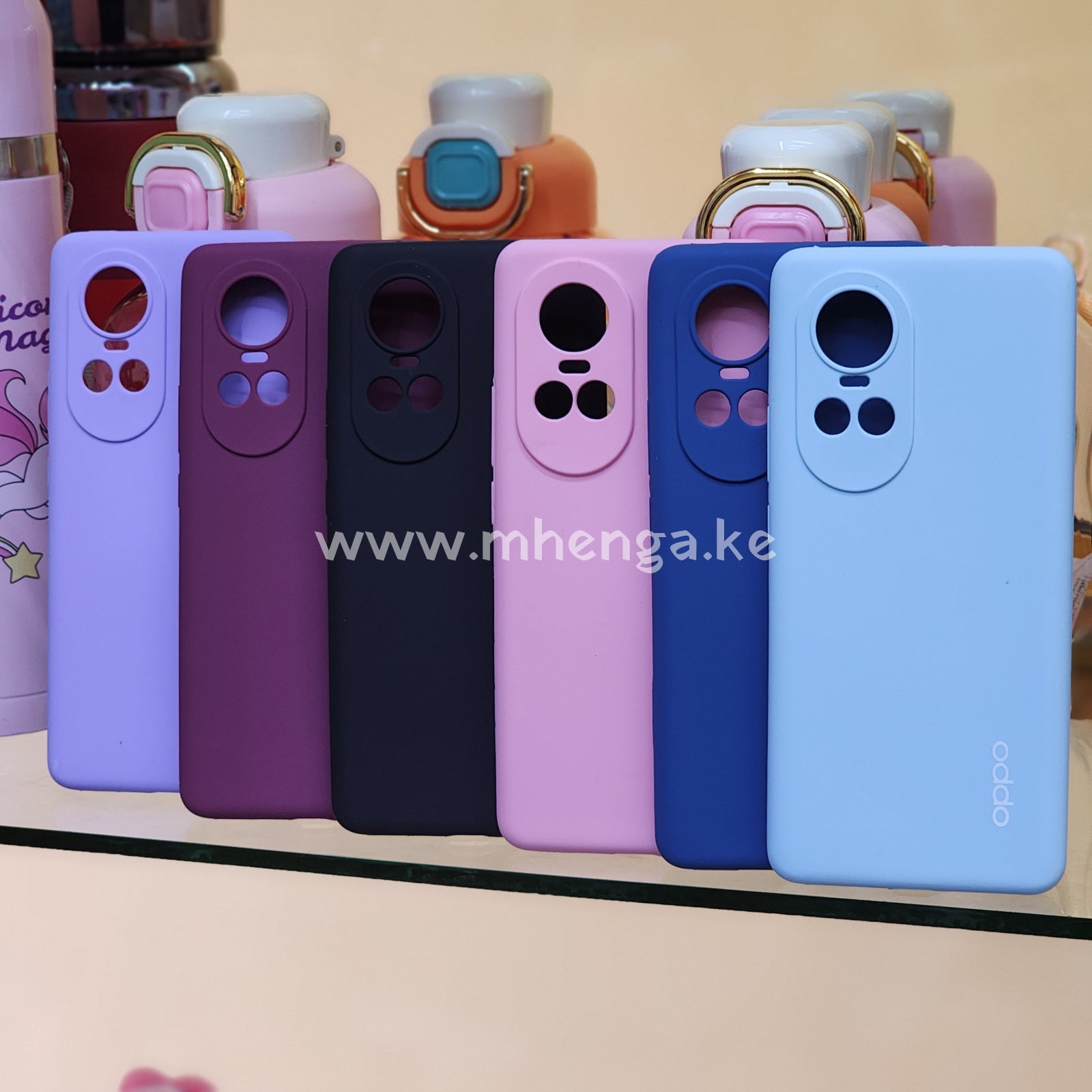 Oppo Reno 10 Silicone Case Protected Camera