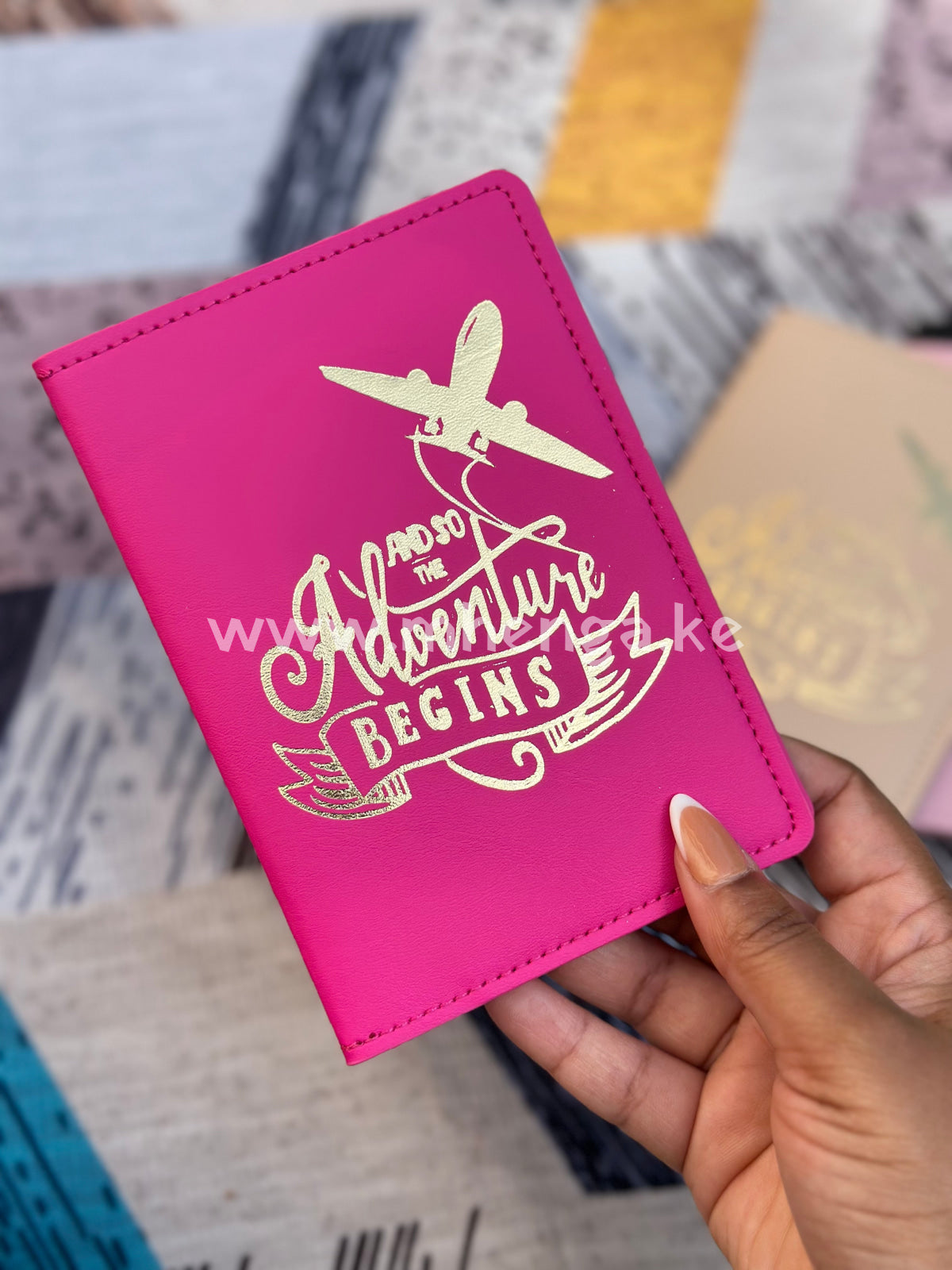 Passport Cover Adventure Begins