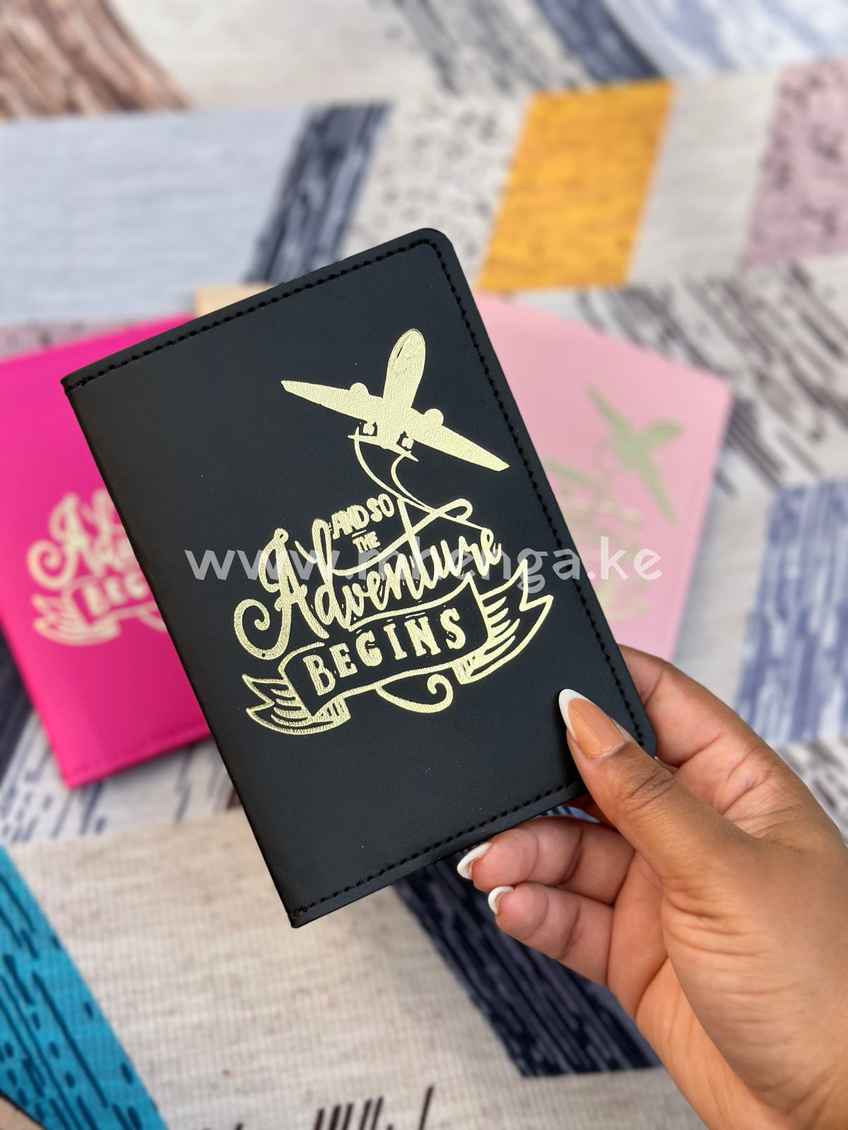 Passport Cover Adventure Begins