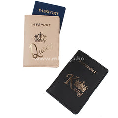 Passport Cover /Holder King And Queen Passport Holder