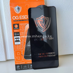 Phone Screen Protector Redmi 12C Og Esd 10C / 10 Power Poco C55 C40
