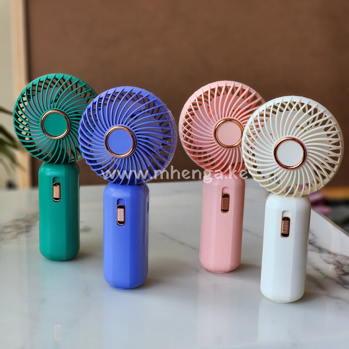 Portable Handheld Cute Fan Bear Design Minimalist Fans