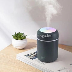 Portable Mini Humidifier Colorful Cool Mist Usb Powered. Perfect For Bedroom Office & Car (300Ml