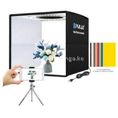 Puluz Mini Photo Studio Light Box Shooting Tent Kit Portable Folding Photography With Cri >95 96Pcs