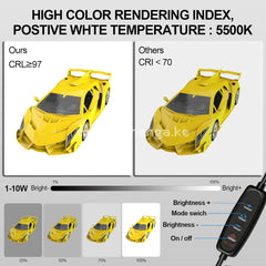 Puluz Mini Photo Studio Light Box Shooting Tent Kit Portable Folding Photography With Cri >95 96Pcs