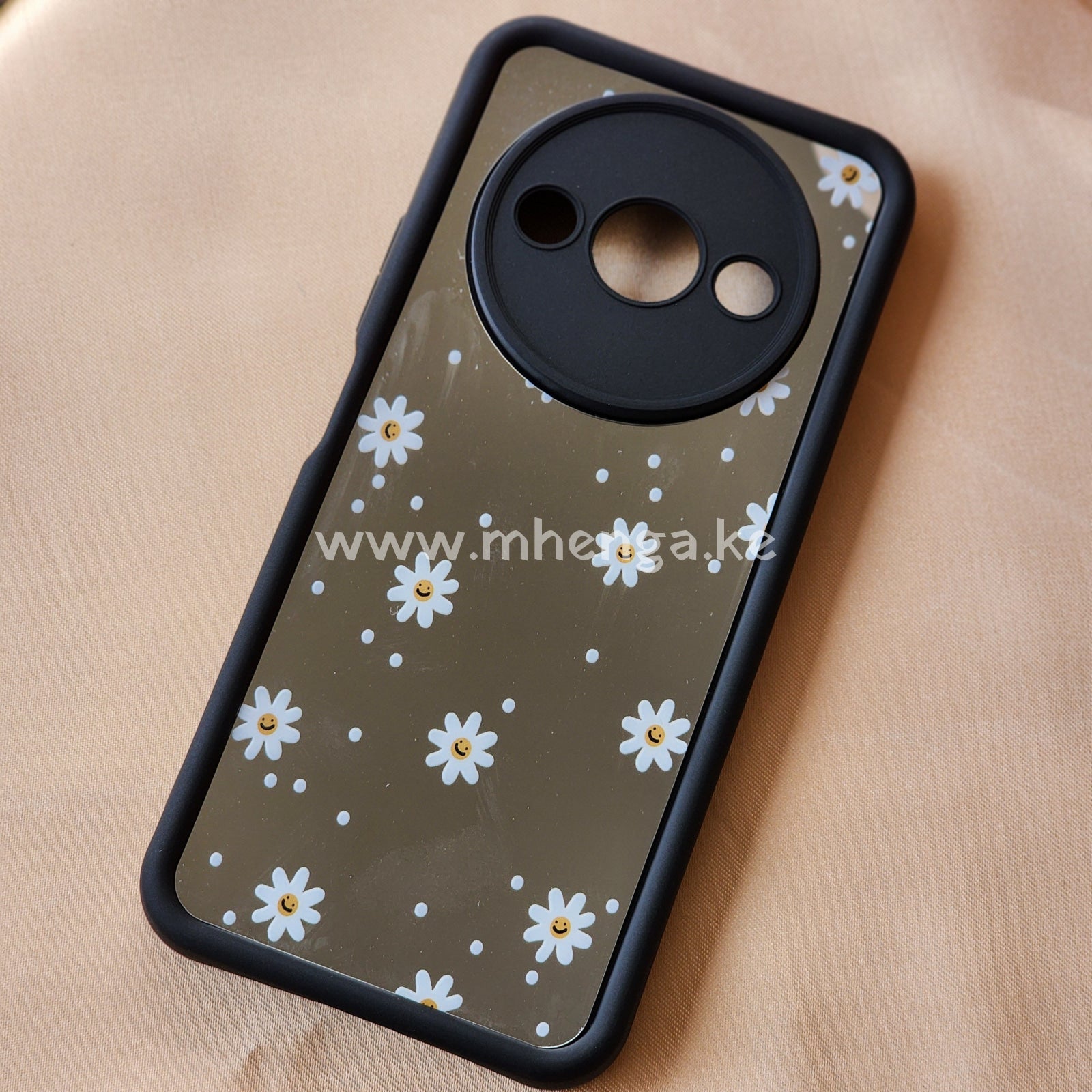Redmi A3 Phone Case Mirror Cases Style_4