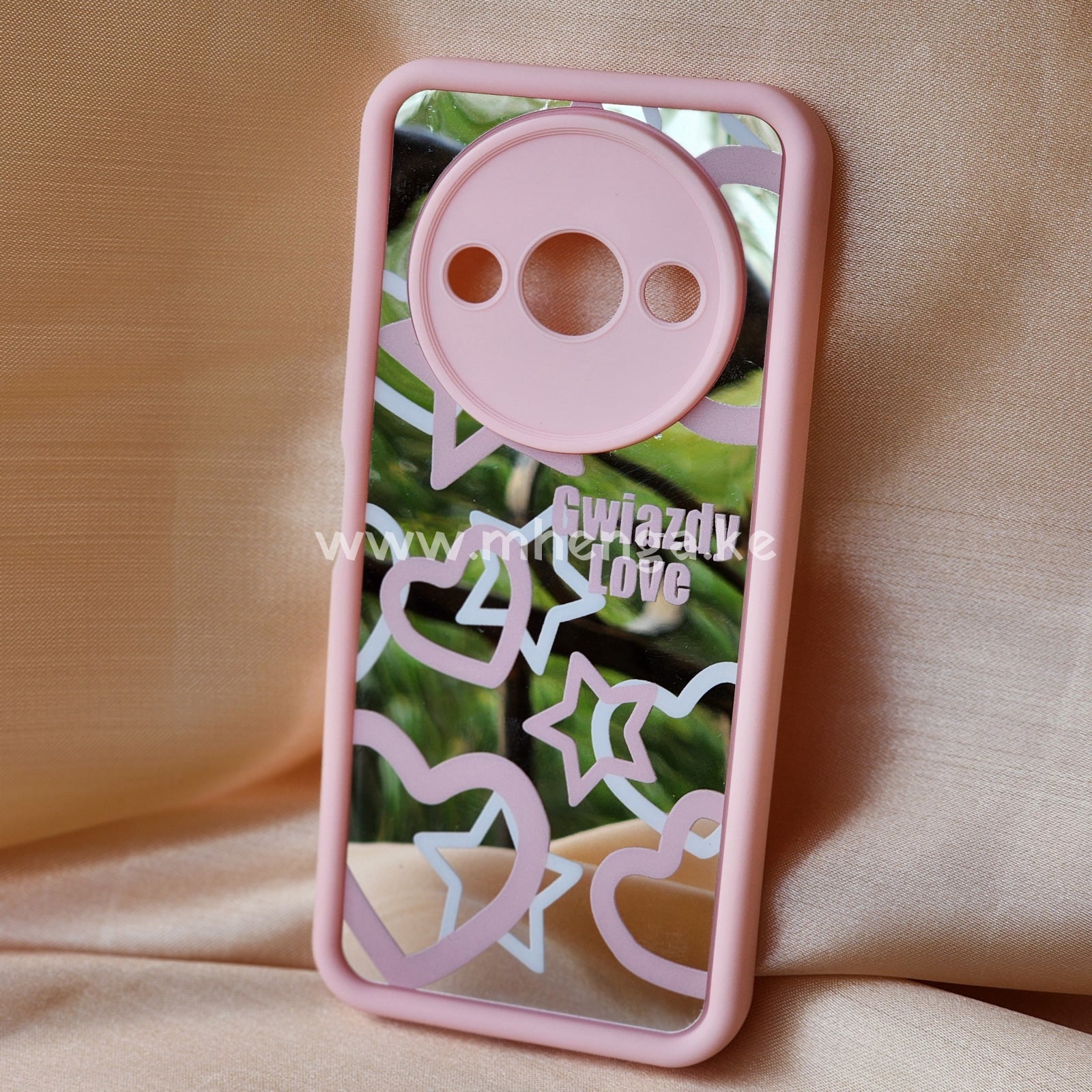 Redmi A3 Phone Case Mirror Cases Style_6