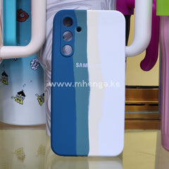 Sam A54 5 G Stripes Silicone Phone Cases A 54 5G Case