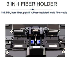 Signal Fire Ai-9 Optical Fiber Fusion Splicer With 5 Seconds Splicing Time Melting 15 Heating