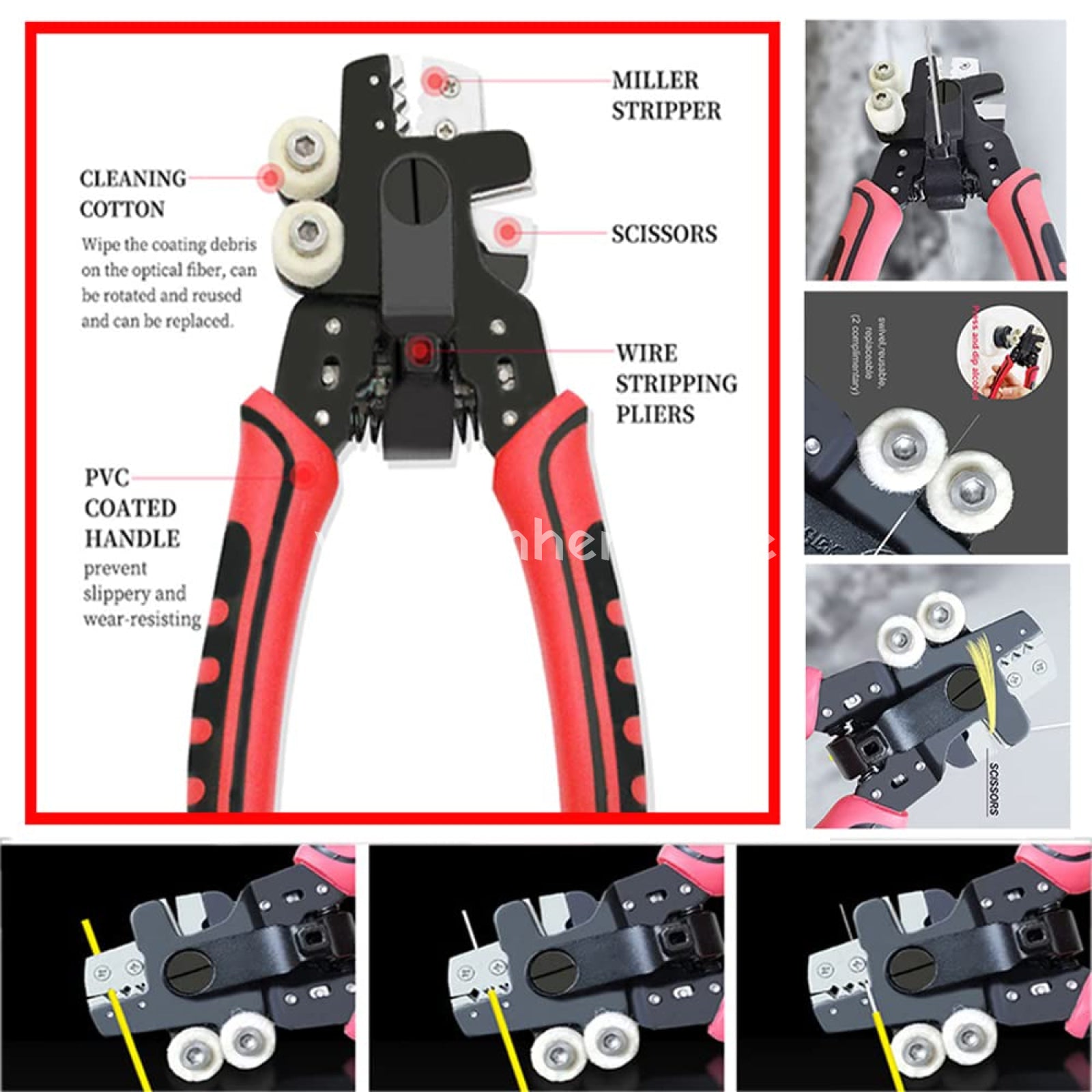 Signal Fire Ai-9 Optical Fiber Fusion Splicer With 5 Seconds Splicing Time Melting 15 Heating