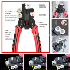 Signal Fire Ai-9 Optical Fiber Fusion Splicer With 5 Seconds Splicing Time Melting 15 Heating