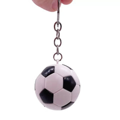 Soccer Keychains Sports Ball Key Ring Mini Football Holder Birthday Gift For Kids Teens Men