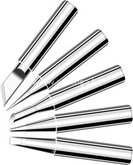 Soldering Iron Tips 5 Pcs 900M Series Solder Lead-Free Replacement Welding 900M-K/2.4D/B/3C/I For