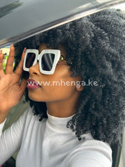 Sunglasses Gold Rim Side Sunnies