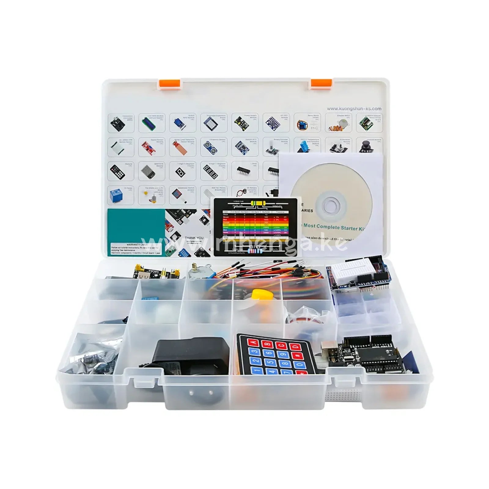 The Most Completer Starter Kit Uno R3 Project Starter Kit Compatible With Arduino Ide